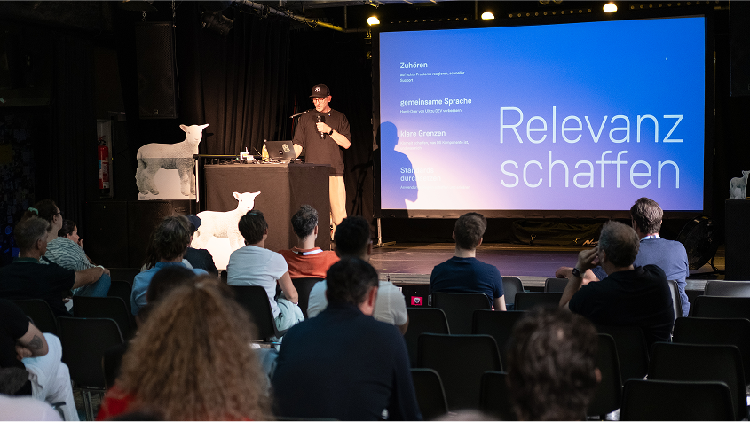 Konfernzvortrag von .diff auf dem Agency Day